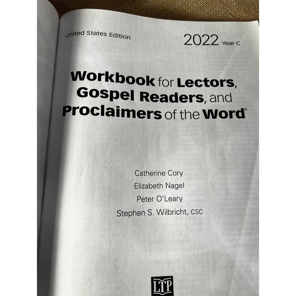 Workbook for Lectors, Gospel Readers & Proclaimers of the Word 2020 & 2022 - Picture 10 of 11